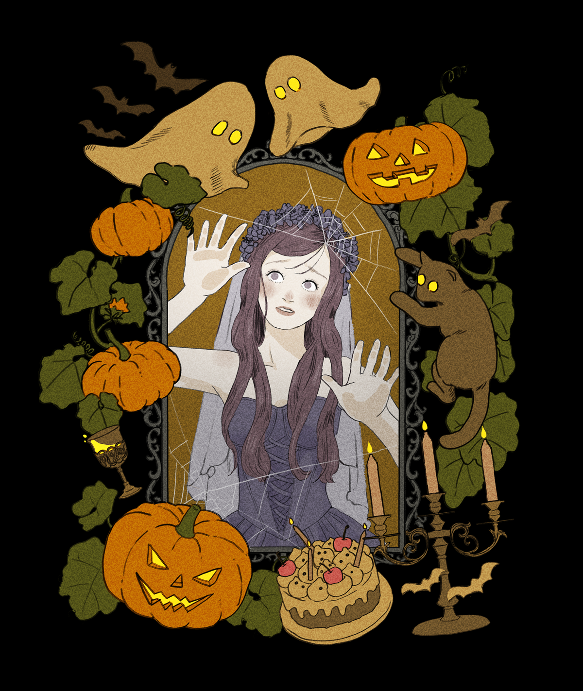 ハロウィンイラスト - YUKIKO YASUMORI Illustrations